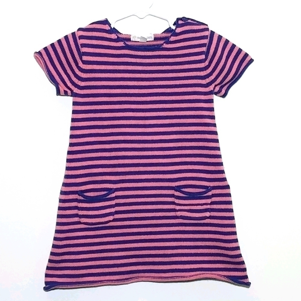 Tucker + Tate Knit Striped Sweater Dress 3T